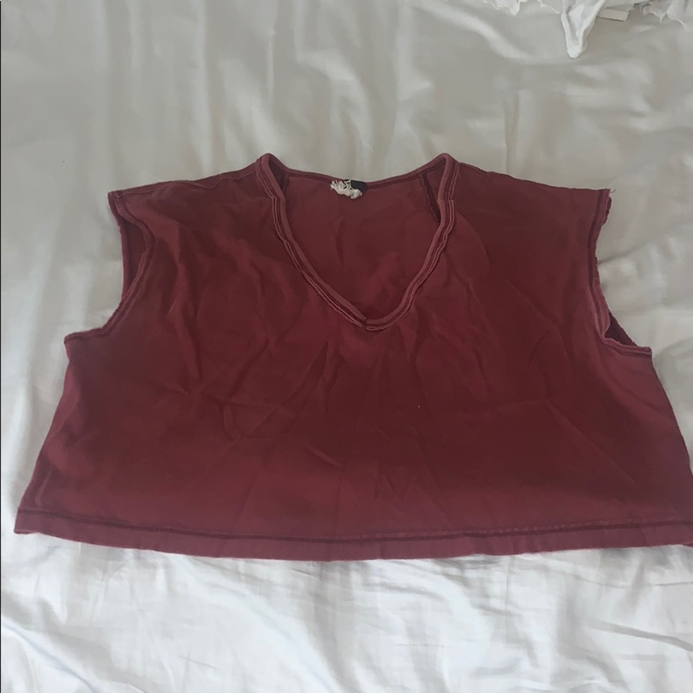 Cropped freepeoole shirt